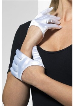 Ультракороткие атласные перчатки Fever 4260
