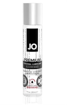 Разогревающий лубрикант на силиконовой основе JO Personal Premium Lubricant Warming - 30 мл.
