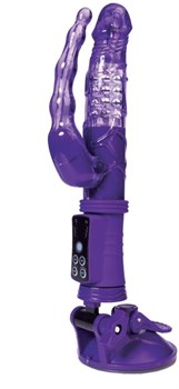 {{photo.Alt || photo.Description || 'Фиолетовый анально-вагинальный вибратор на присоске A-toys'}}