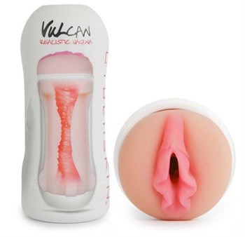 Мастурбатор-вагина в тубе Vulcan Realistic Vagina