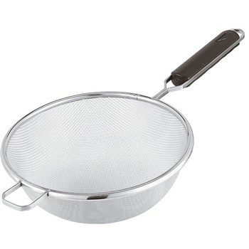Сито мелкая сетка;сталь нерж.;D=230,H=73,L=560,B=260мм;металлич.,черный 512872