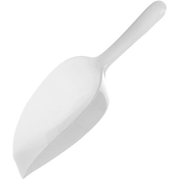 Совок для муки мерный;полипроп.;125мл;,L=187/65мм;белый 521717