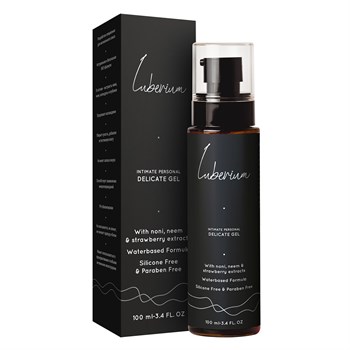 Интимный гель с экстрактами нони, нима и клубники Luberium Delicate Waterbased - 100 мл. 522146
