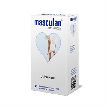 Особо тонкие презервативы Masculan Ultra Fine - 21 шт. 524865