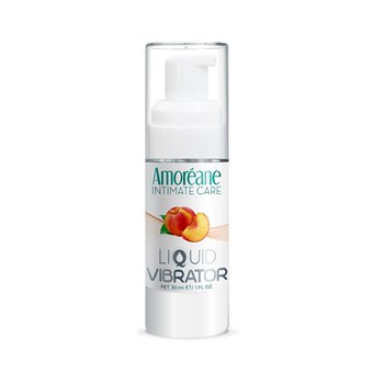 Жидкий вибратор со вкусом персика Amoreane Peach - 30 мл. 527918