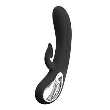 {{photo.Alt || photo.Description || 'Черный вибратор-кролик Romance Massage - 24 см.'}}