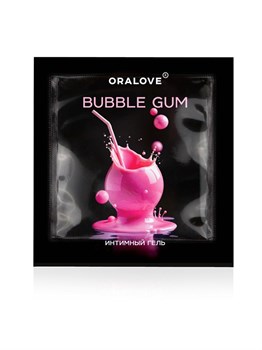 Саше съедобной оральной смазки OraLove с ароматом бабл-гам - 3 гр. 529012