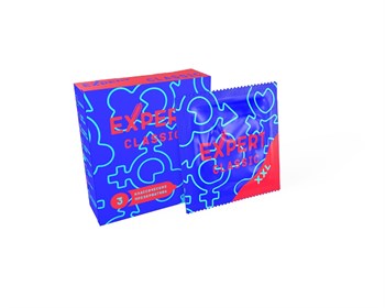 Презервативы увеличенного размера Expert Classic XXL - 3 шт. 529025