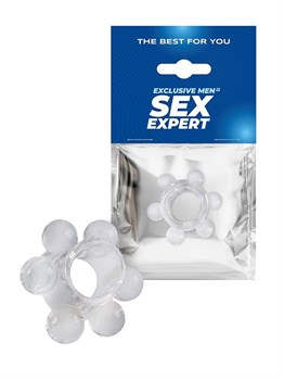 {{photo.Alt || photo.Description || 'Прозрачное эрекционное кольцо с 6 стимулирующими шариками'}}