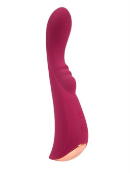 {{photo.Alt || photo.Description || 'Малиновый вибратор для G-стимуляции - 19,1 см.'}}