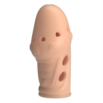 Телесная насадка на пенис Booker - 8 см. 529758