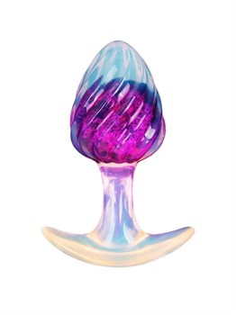 Лиловая анальная пробка - 9 см. 530001
