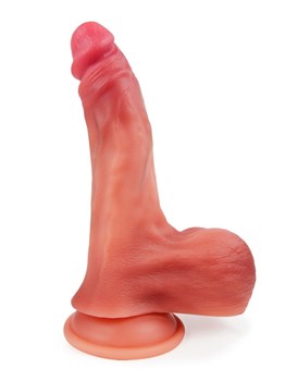 {{photo.Alt || photo.Description || 'Телесный вибратор-реалистик с пультом ДУ - 23 см.'}}