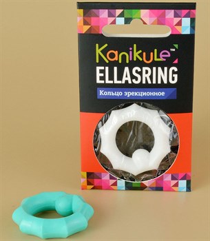 Цветное фигурное эрекционное кольцо Love Ring 530833