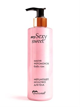 Молочко для тела Sexy Sweet с ароматом бабл-гам, шиммером и феромонами - 200 мл. 530838