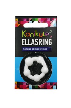 Цветное эрекционное кольцо с шариками Ellasring 530844