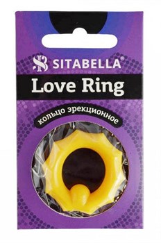 Цветное эрекционное кольцо Love Ring 530846