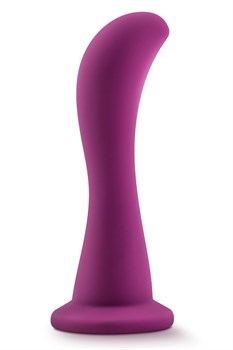 {{photo.Alt || photo.Description || 'Лиловый изогнутый стимулятор Bellatrix - 15,8 см.'}}