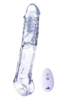 {{photo.Alt || photo.Description || 'Прозрачная насадка-удлинитель Length Enhancer With Bullet с подхватом - 22,3 см.'}}