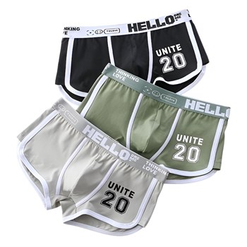 {{photo.Alt || photo.Description || 'Набор из трех мужских трусов-боксеров с принтом на резинке'}}