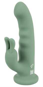 Зеленый вибратор-ротатор Luvio - 19,3 см. 531659