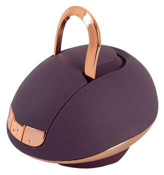 Фиолетовый вращающийся массажёр для вульвы Rotating Vulva Massager 531663