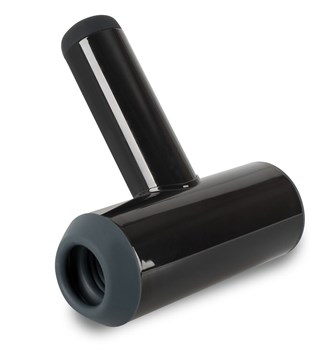 Черный мастурбатор с удобной ручкой Masturbator with 2 Functions 531697