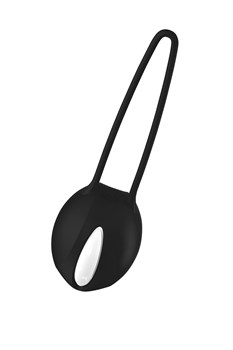 {{photo.Alt || photo.Description || 'Черный вагинальный шарик Smartballs Uno с петлей'}}