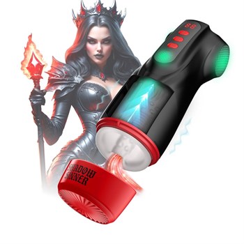 Интерактивный мастурбатор Raven с вакуумом, вибрацией и подсветкой 532126