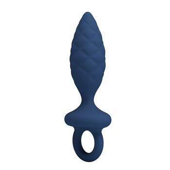 {{photo.Alt || photo.Description || 'Синяя анальная пробка с кольцом Butt Plug with Loop M - 13,4 см.'}}