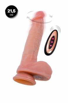 {{photo.Alt || photo.Description || 'Телесный реалистичный вибратор-ротатор - 21,5 см.'}}