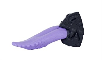 Фиолетовый стимулятор  Язык дракона  - 20,5 см.