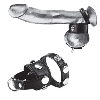 {{photo.Alt || photo.Description || 'Утяжка для мошонки и пениса Cock Ring With 1  Ball Stretcher And Optional Weight Ring'}}