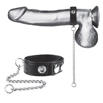 {{photo.Alt || photo.Description || 'Утяжка на пенис с поводком Snap Cock Ring With 12  Leash'}}