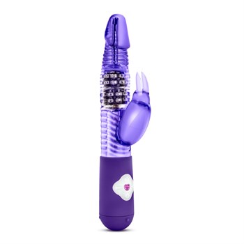 {{photo.Alt || photo.Description || 'Фиолетовый вибратор с клиторальной стимуляцией Luxe Rabbit 2 - 26 см.'}}