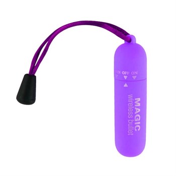 Фиолетовая вибропулька со шнурком Baile BI-010104A