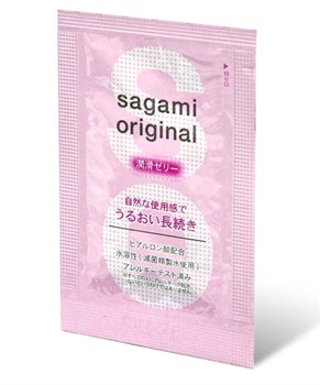 Пробник гель-смазки на водной основе Sagami Original Gel - 3 гр.