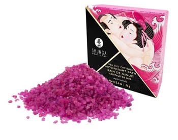 Соль для ванны  Bath Salts Aphrodisia с цветочным ароматом - 75 гр. Shunga 6600