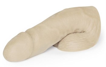 Мягкий имитатор пениса Fleshton Limpy среднего размера - 17 см.