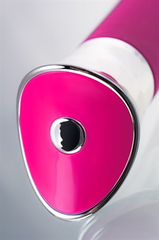 Розовый стимулятор для точки G с гибкой головкой GAELL - 21,6 см.