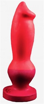 Красный фаллоимитатор  Стаффорд large  - 26 см.