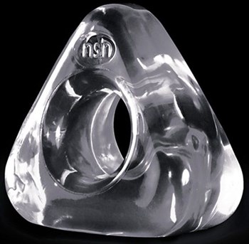 Прозрачное треугольное эрекционное кольцо RENEGADE JUNK PUSHER