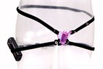 Фиолетовая бабочка для клитора Seven Creations 2K132LV ACHBX GP - фото 695631