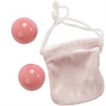 Тяжелые вагинальные шарики розового цвета X-LARGE BEN WA BALLS - фото 234782