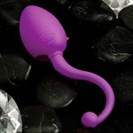 Сиреневый вибромассажер - Яичко - фото 235553