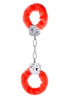 Красные игровые наручники Toy Joy 3006009504 - фото 696120