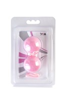 Розовые вагинальные шарики BI-BALLS - фото 5272