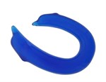 Двусторонний фаллоимитатор DOUBLE ENDED DOLPHIN CLEAR BLUE - 28,9 см. - фото 69012