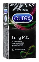 Презервативы для продления удовольствия Durex Long Play - 12 шт. - фото 130464