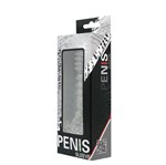 Прозрачная насадка на фаллос с закрытой головкой Penis Sleeve - 13,5 см. 5050